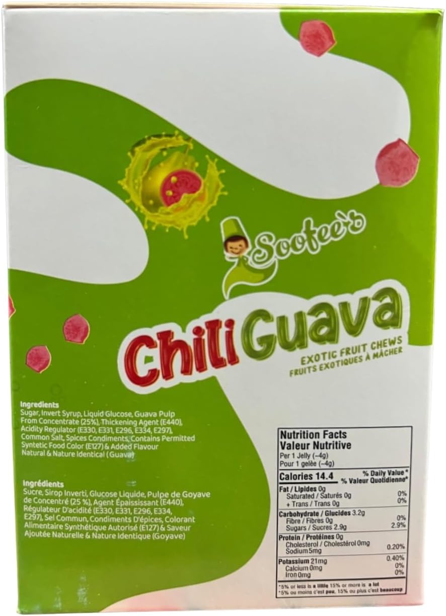 Soofee’s Chilli Guava Fruit Gummies – 720g | Halal Exotic Candy