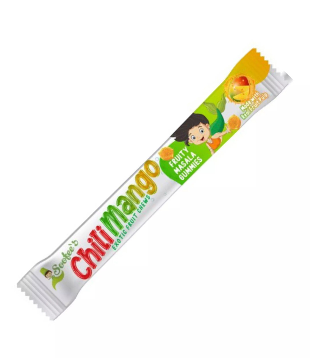 SOOFEES CHILLI RAW MANGO FRUIT GUMMIES - 24GMs